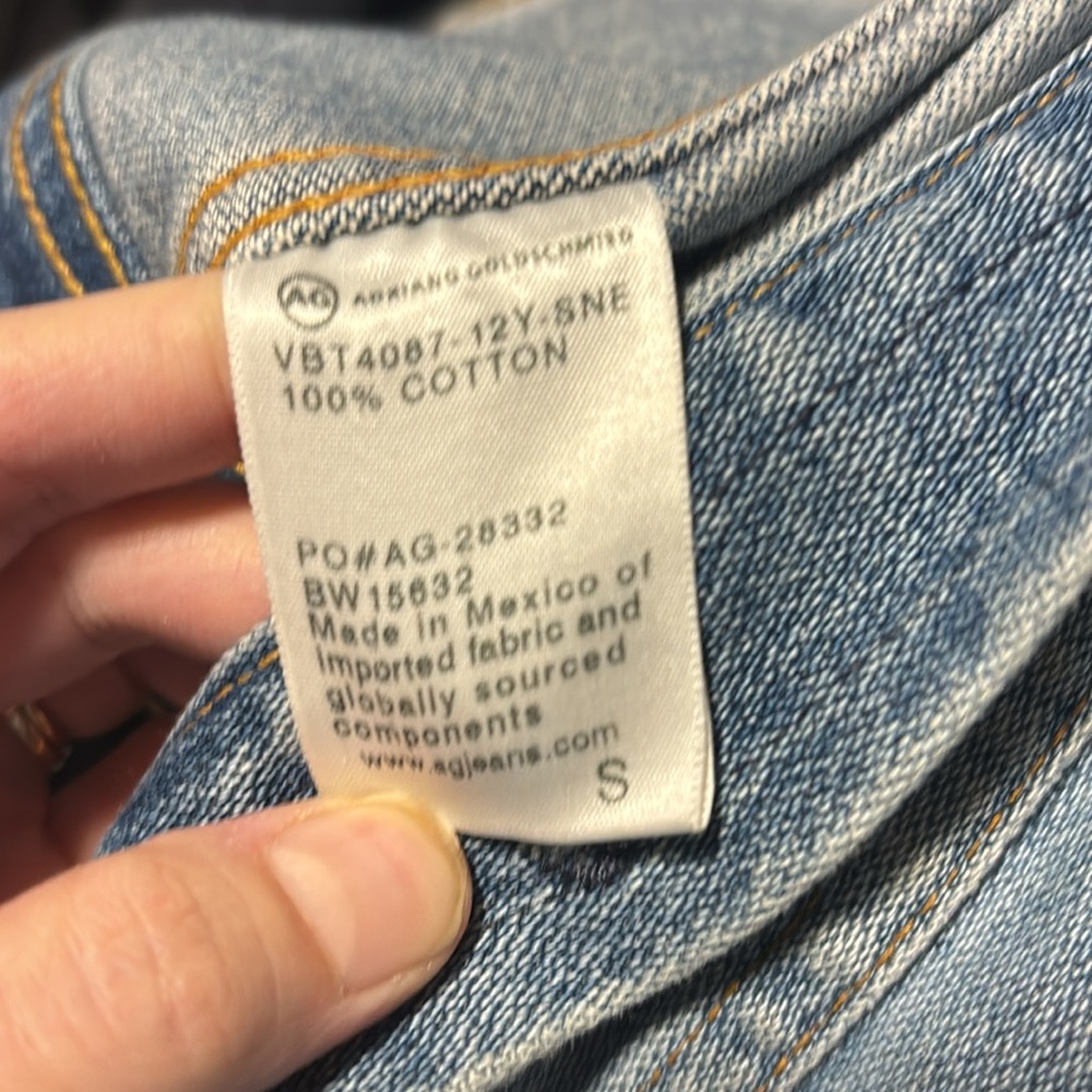 AGOLDE Denim Jacket SMALL - Picture 8 of 8